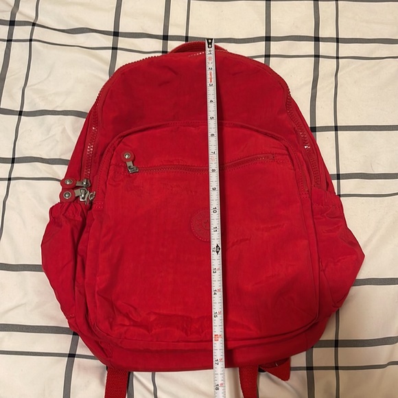 Kipling Red Backpack - Picture 6 of 11
